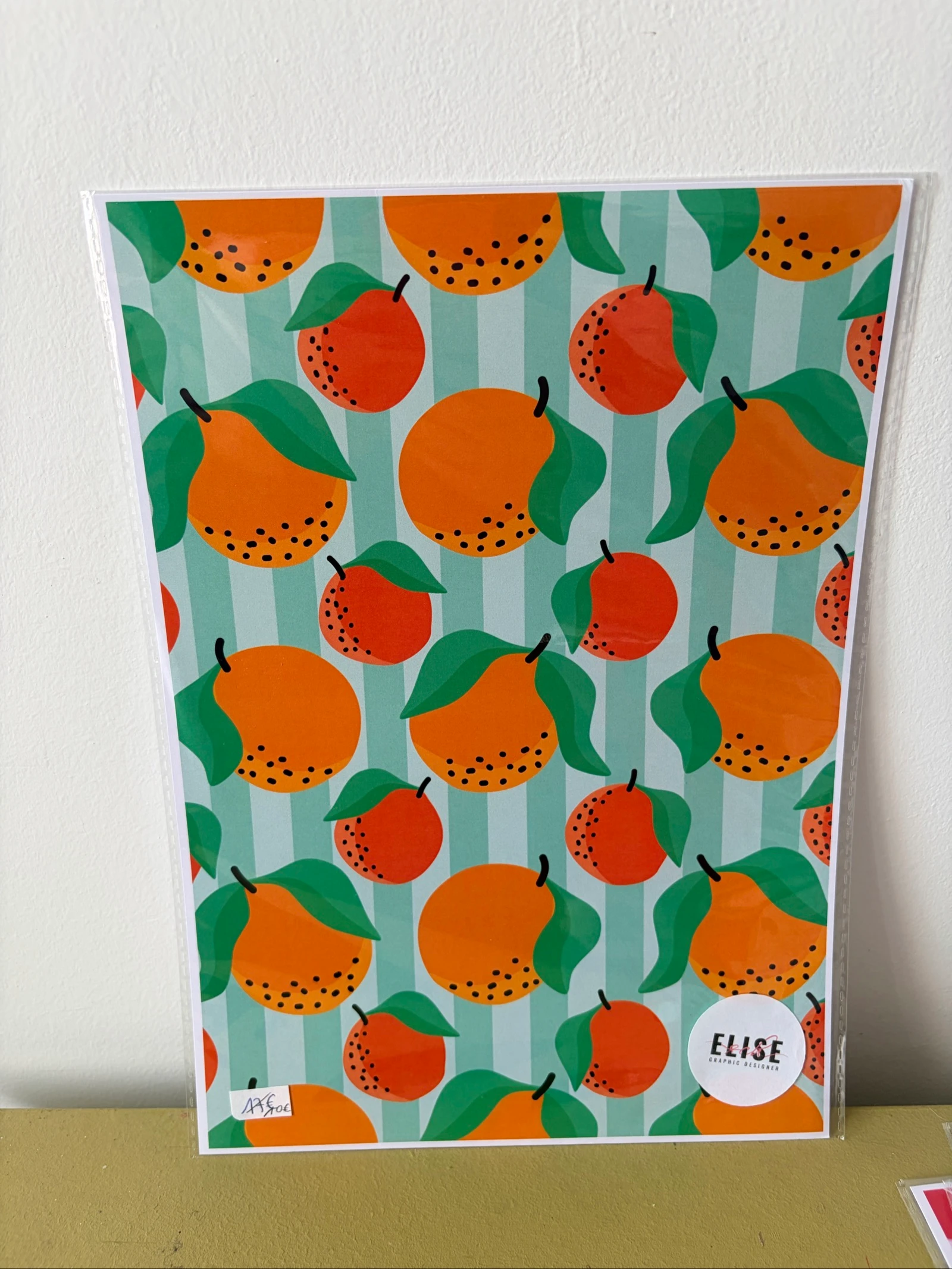 Affiche « Agrumes » – Format A4 🍊🌿